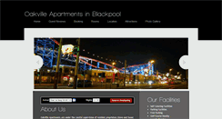 Desktop Screenshot of oakvilleapartments.co.uk